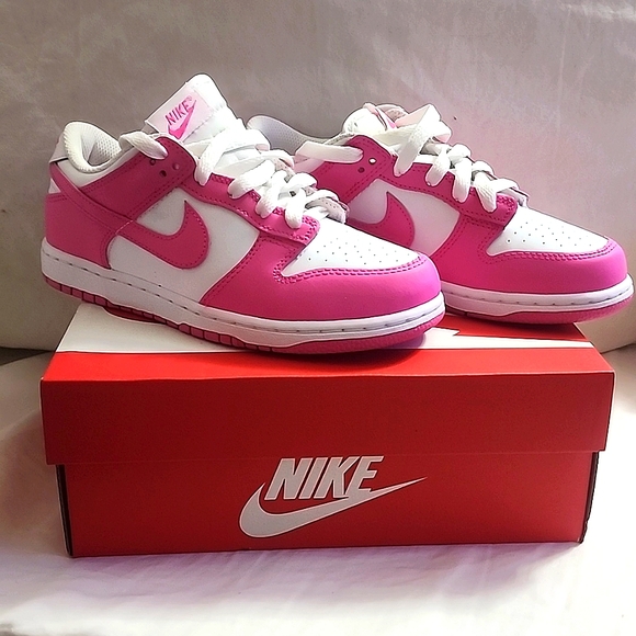 Nike Other - Nike Dunk pink size 3 youth